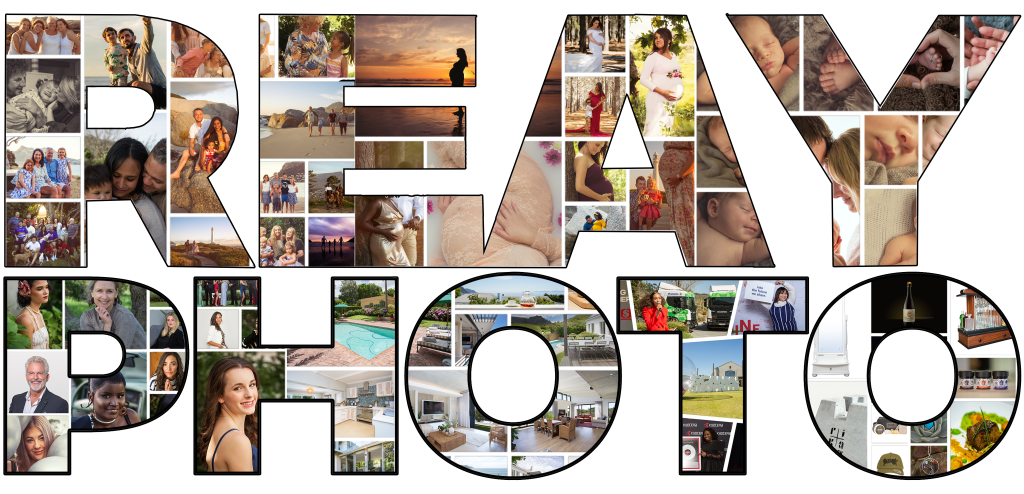 Reay Photo Text image. reay photography - professional photography services in cape town